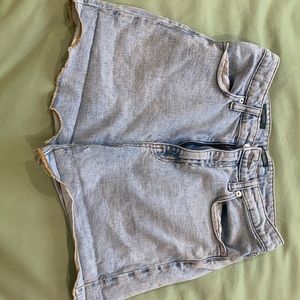 Blue Denim Shorts